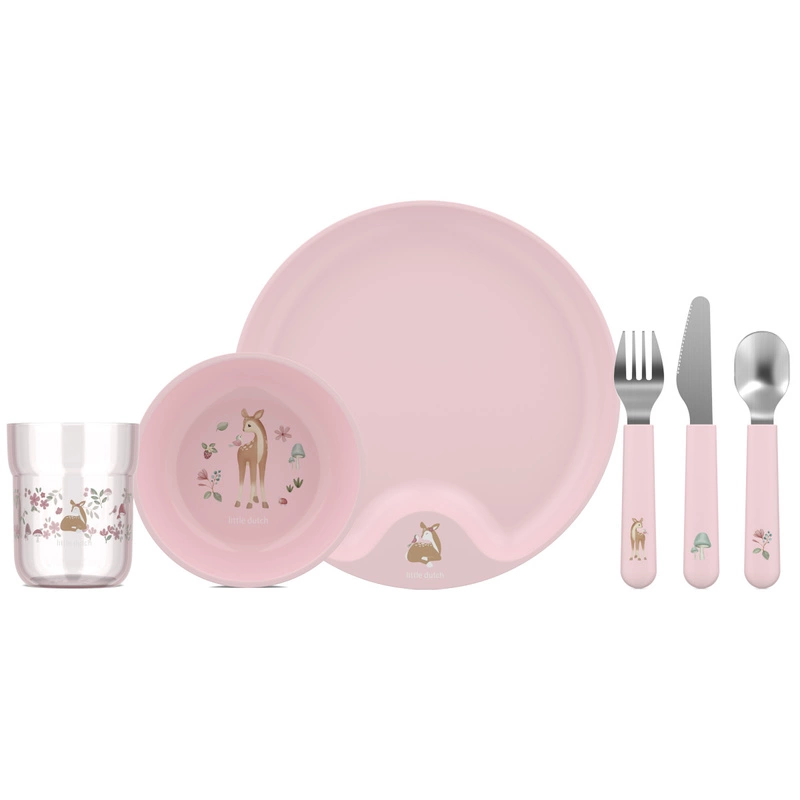 Mepal - Zestaw obiadowy dziecięcy 6-szt. Mio Fairy Garden