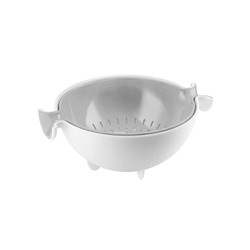 Guzzini - durszlak i miska SET SPIN&DRAIN