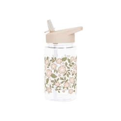 A Little Lovely Company - Butelka na wodę dla dzieci BLOSSOMS PINK 0,45L
