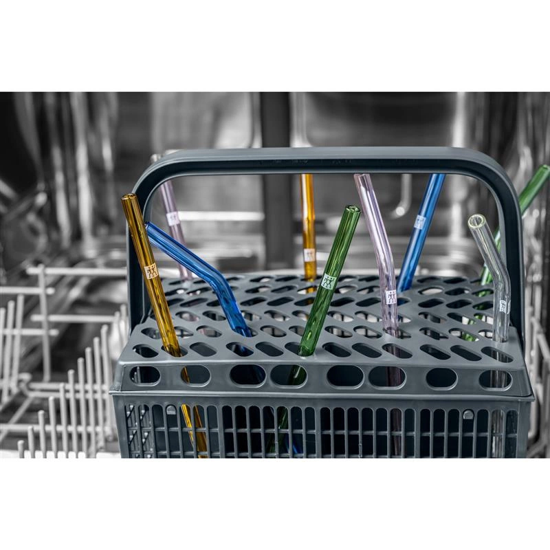 Zwilling - zestaw 4 słomek prostych kolorowe Sorrento