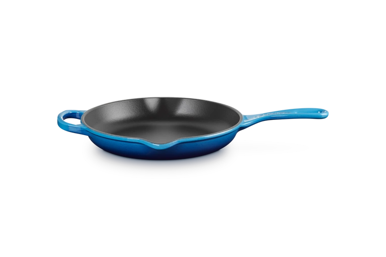 Le Creuset - patelnia Signature niska żeliwna 20 cm Lazur