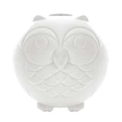 La Porcellana Bianca - nawilżacz powietrza sowa 18 cm Leopoldina