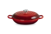 Le Creuset - garnek Gourmet Profesjonalny żeliwny 30 cm 3,5 l wiśniowy