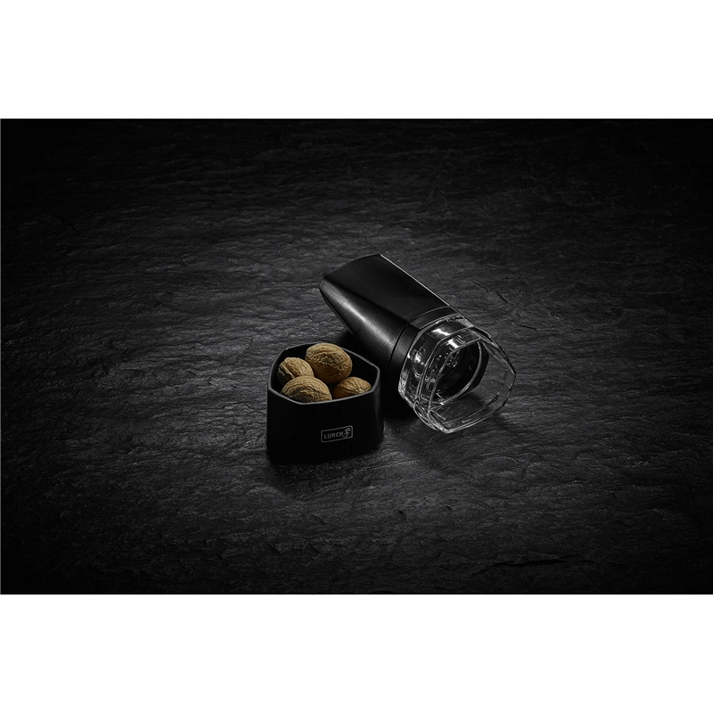 Lurch - młynek do gałki muszkatołowej, śred. 5 x 13,5 cm, czarny Tango