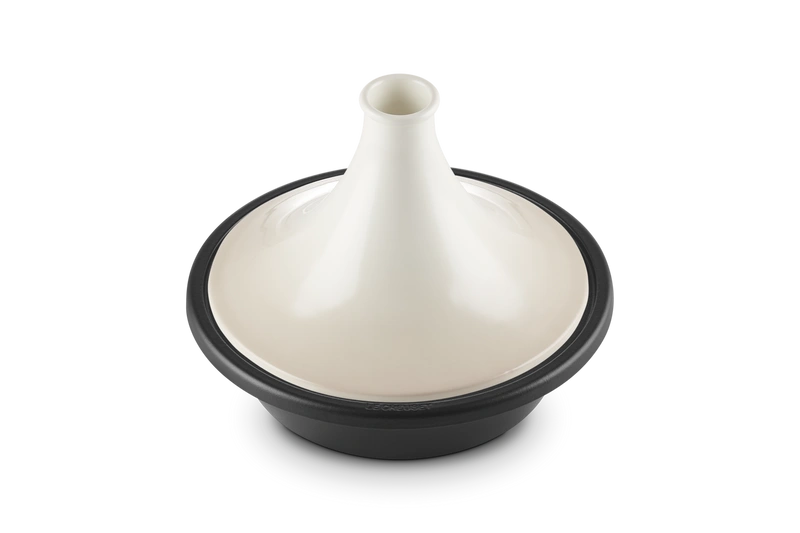 Le Creuset - Tagine żeliwo kamionka 31 cm meringue