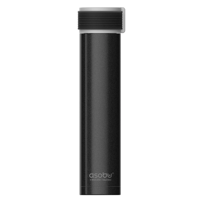 Asobu - Butelka termiczna SKINNY MINI BLACK, 230ml
