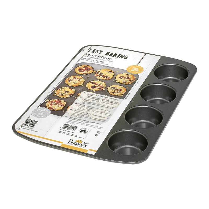 Birkmann - Forma do muffinów EASY BAKING - 12 ciastek