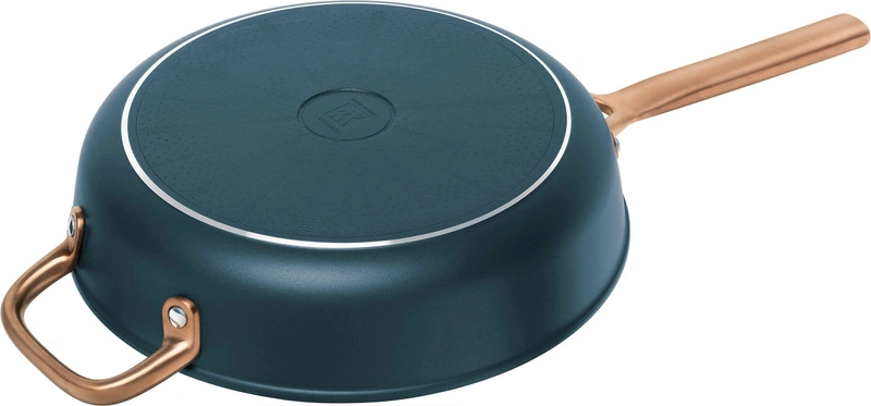 Zwilling - MILANO Patelnia sauté z pokrywką 28 cm nieb