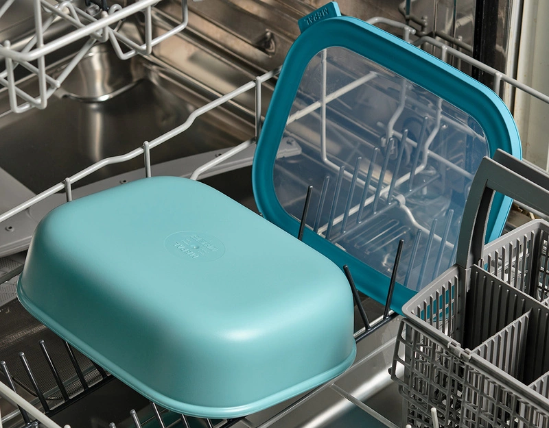 Mepal - Zestaw 3 misek Cirqula prostokątna 500 1000 2000 Blue