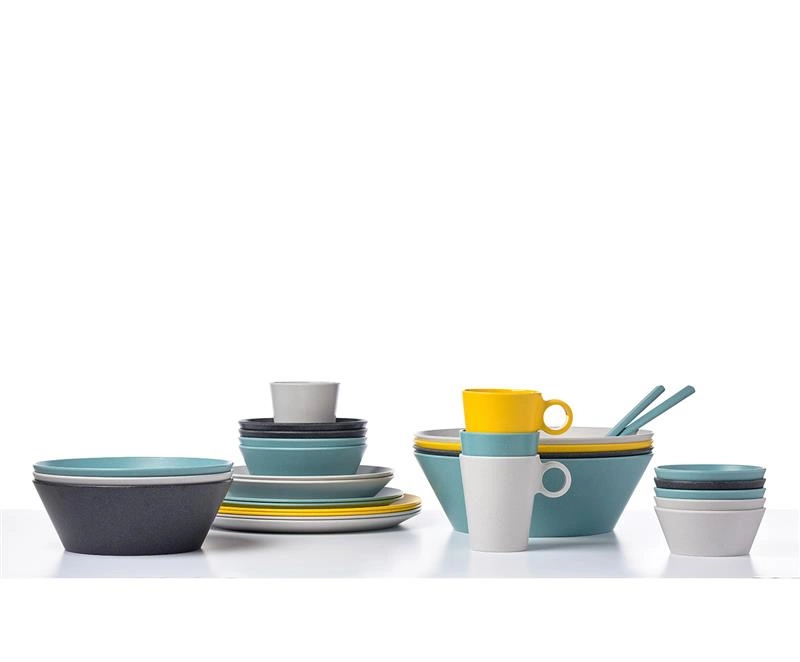 Mepal - Zestaw łyżek do sałaty Bloom Pebble Green