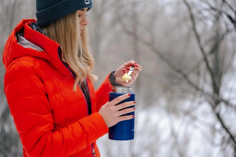 Vialli Design - Termos obiadowy 750ml FUORI granatowy