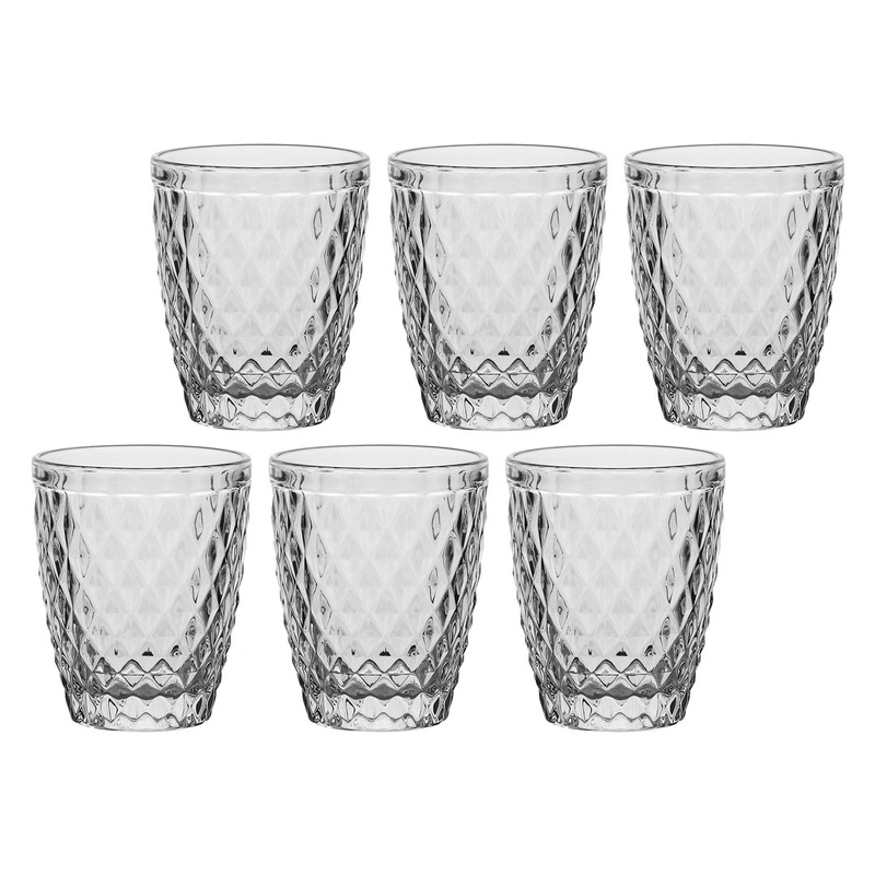 La Porcellana Bianca - zestaw 6 szklanek z grubym dnem 270 ml Etrusco