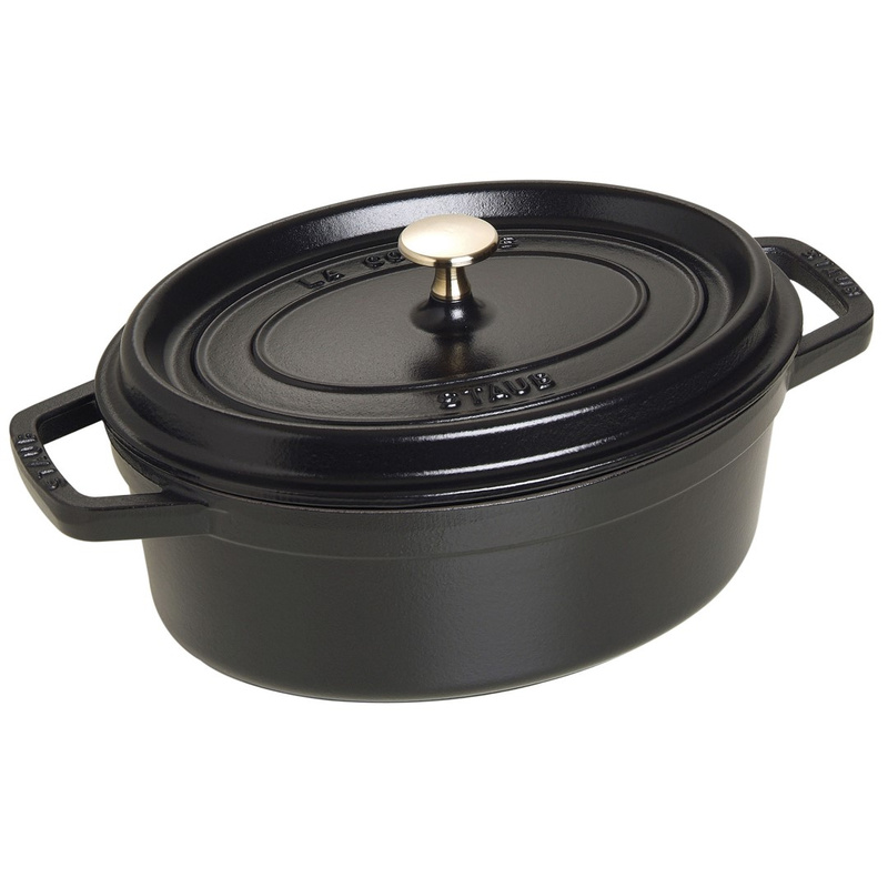 Staub - brytfanna  żeliwna czarna 3,2 l 27 cm
