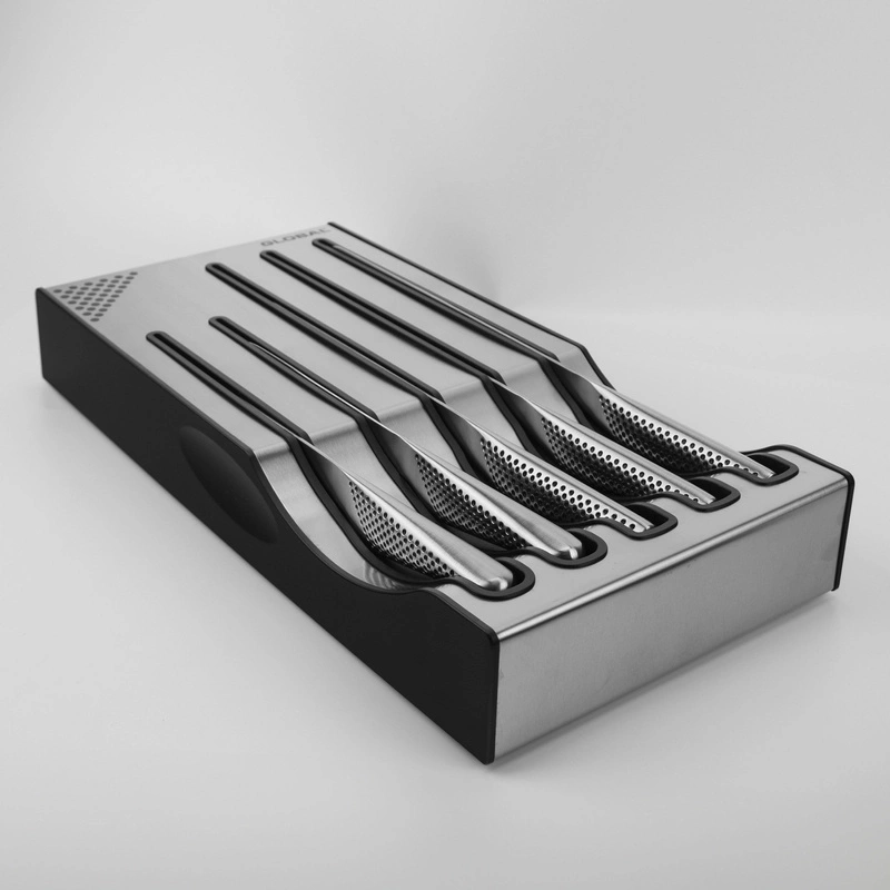 Global - Zestaw 5 noży z bazą Dock Set A