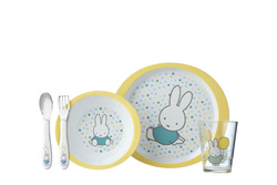 Mepal - Zestaw dziecięcy 5 sztuk Miffy Confetti