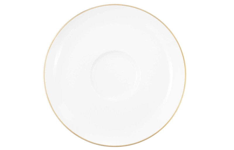 Seltmann - LIBERTY GOLDLINE Zestaw 6 spodków 16.5 cm