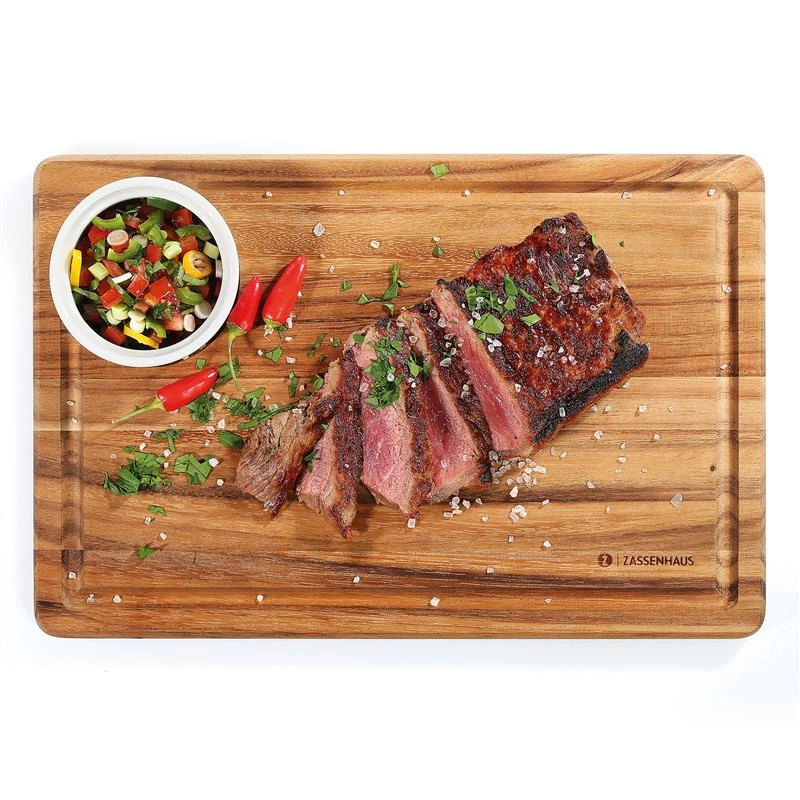 Zassenhaus - deska do krojenia i serwowania, akacja, 36 x 23 x 1,5 cm