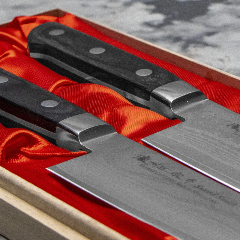 Satake - Daichi Zestaw 2 noży w drewnianym pudełku