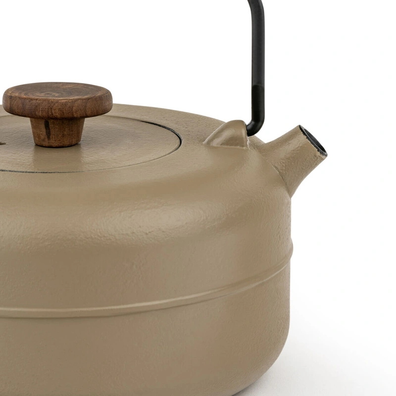 Bredemeijer – dzbanek żeliwny HENAN 0.75 l beżowy