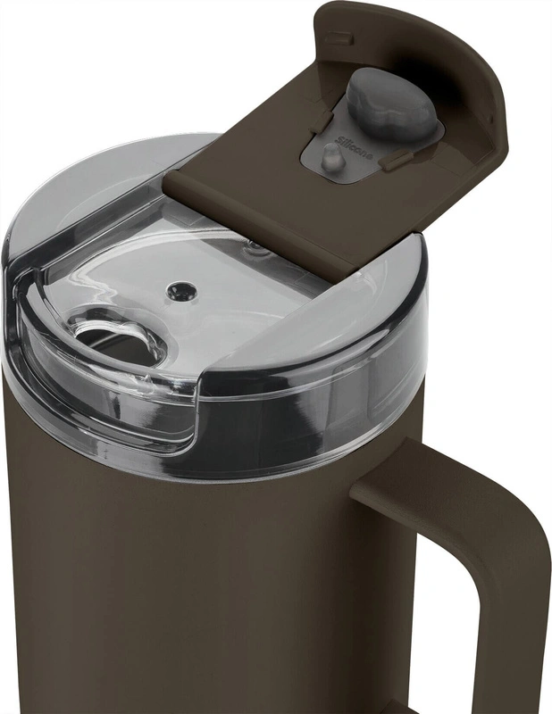 Zwilling - THERMO PLUS Kubek termiczny z uchwytem - 380ml, brązowy