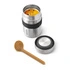 Black & Blum - Termiczny pojemnik FOOD FLASK, czarny