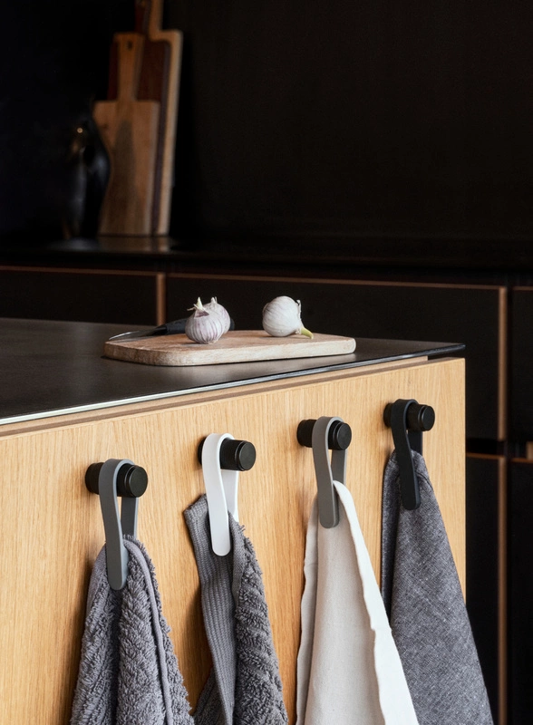 Zone Denmark - Haczyki ścienne magnetyczne 2 sztuki Soft Grey