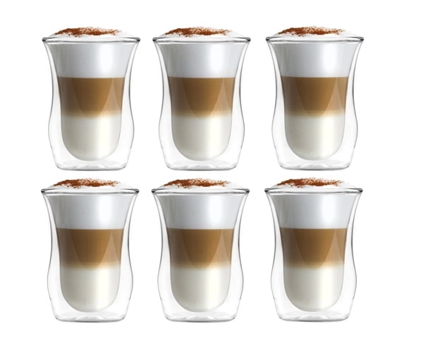 Vialli Design - Komplet 6 szklanek z podwójną ścianką Vita 300ml