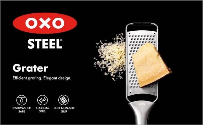 OXO - Tarka podręczna Stalowa, STEEL