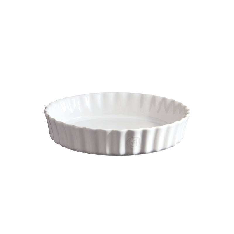 Emile Henry - Naczynie do tarty 24 CM - biały