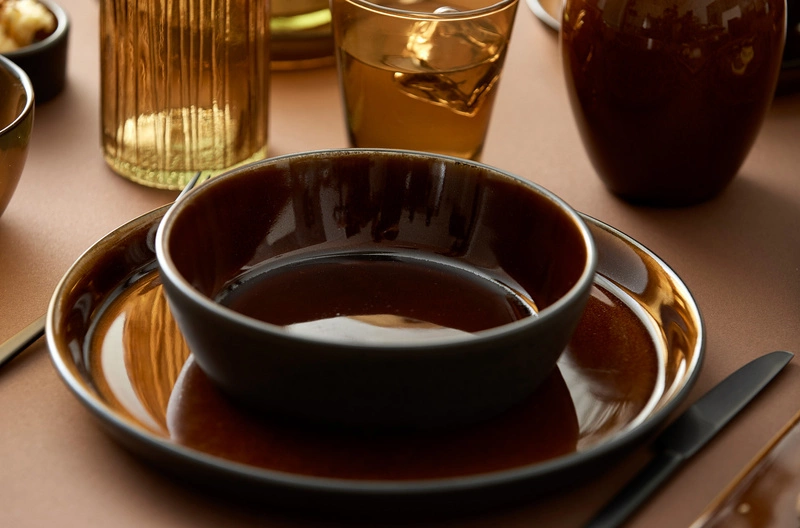 Bitz - Miska 18 cm Black/Amber