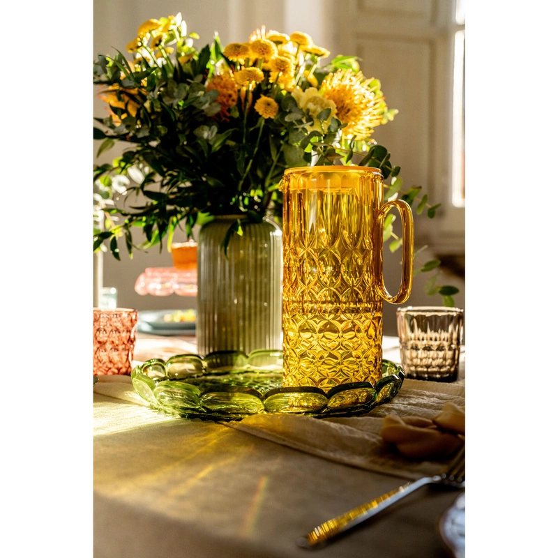 Guzzini - Taca okrągła 36 cm - transparentna