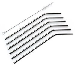 Cilio - stalowe słomki ze szczoteczką do czyszczenia 6 szt.