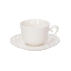 La Porcellana Bianca - filiżanka do kawy ze spodkiem 80 ml Valentino