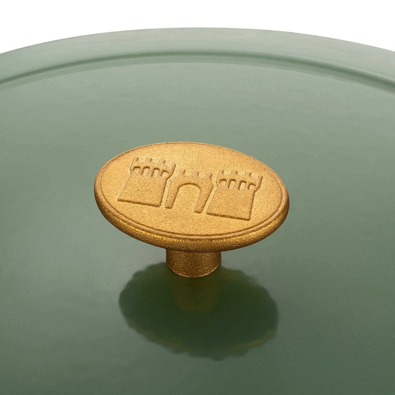 Ballarini - garnek żeliwny owalny 2.2 ltr, zielony Bellamonte