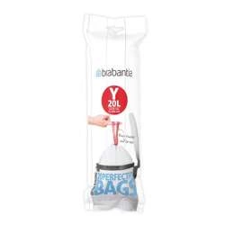 Brabantia - Worki na śmieci rozmiar Y 20l 20 sztuk