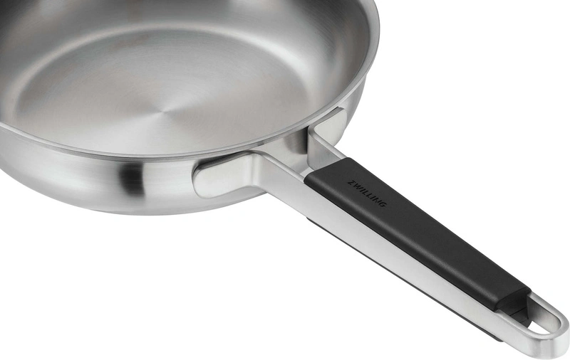 Zwilling - PURE Patelnia indukcyjna płytka - 28 cm, srebrny