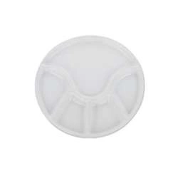 Kela - talerz do fondue, śred.21,5 cm, biały Annelie