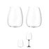 Trebonn - SplitGlass - zestaw 2 czarnych kieliszków Bolgheri