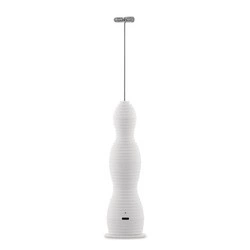 Alessi - spieniacz do mleka, biały Pulcina