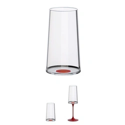 Trebonn - SplitGlass -kieliszek do szampana w?
ski czerwony 2 sztuki