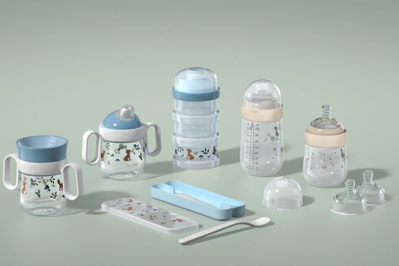 Mepal - Kubek dziecięcy ze słomką 300ml Mio Forest Friends