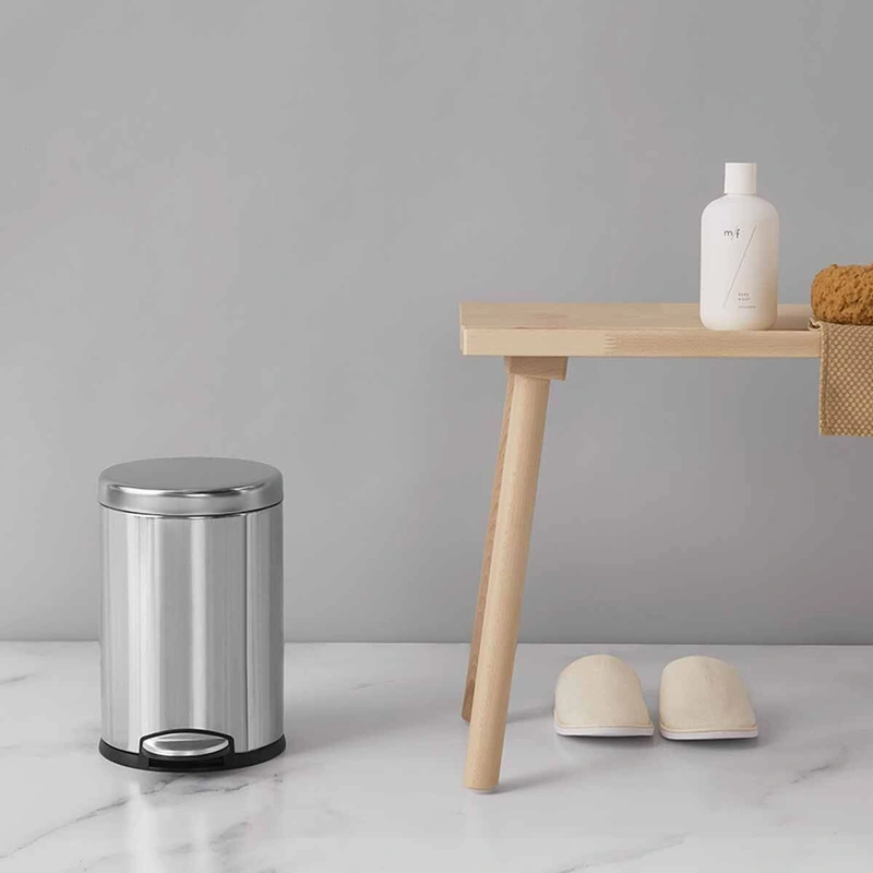 Simplehuman - Kosz na śmieci pedałowy 4,5l - szczotkowana stal