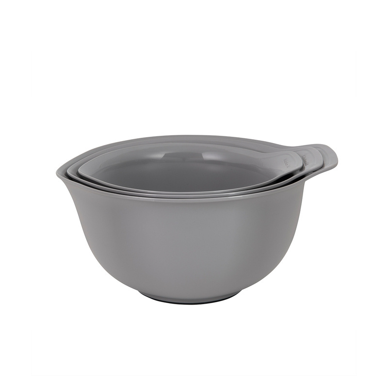 KitchenAid Culinary Tools - miski kuchenne 3 szt. Charcoal Grey