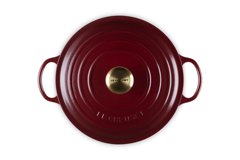 Le Creuset - La Marmite garnek żeliwny rodzinny garnet bordowy 26 cm