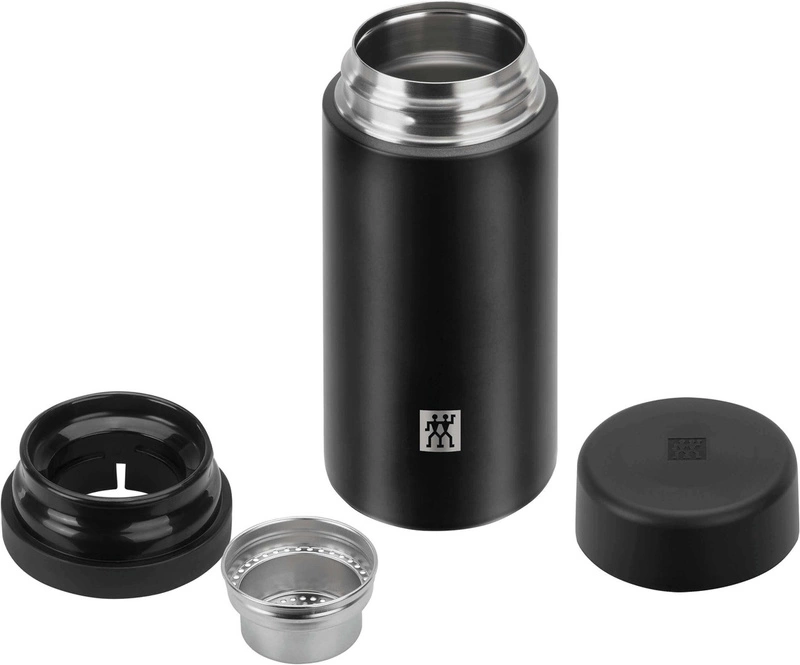 Zwilling - termokubek z zaparzaczem do herbaty 420 ml czarny Thermo