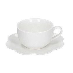 La Porcellana Bianca - zestaw 4 filiżanek ze spodkiem 425 ml Villadeifiori