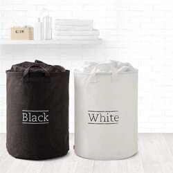 RAYEN - Zestaw 2 koszy na pranie