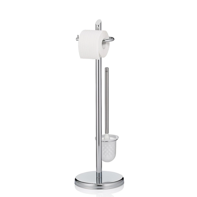 Kela - Stojak WC+szczotka toaletowa stalowy Ken