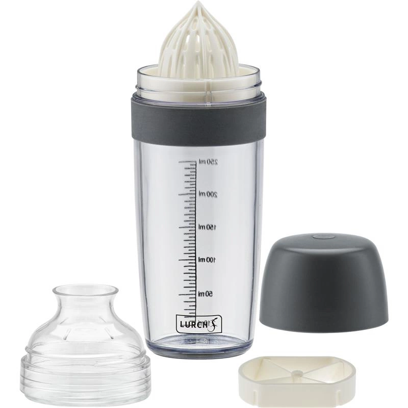 Lurch - shaker do ciasta i dressingów, 0,25 l, śred. 7,5 x 21 cm