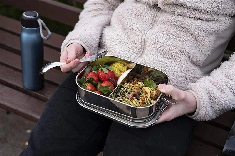 Grunwerg - Pojemnik na lunch 1,4 l stal nierdzewna